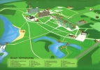 Схема расположения корпусов санатория Нижне Ивкино